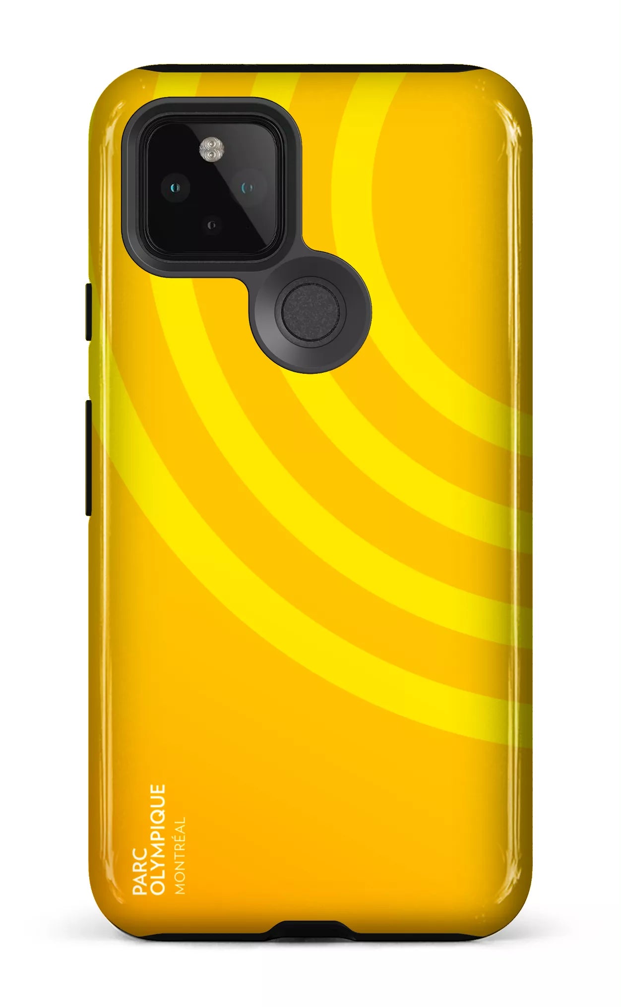 Google Pixel 5 Tough Parc Olympique - Logo Jaune -