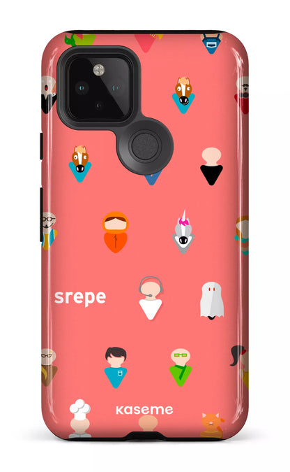 Google Pixel 5 Tough Personnages Saumon -