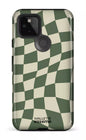 Google Pixel 5 Tough Phoenix Vert x Mallette -