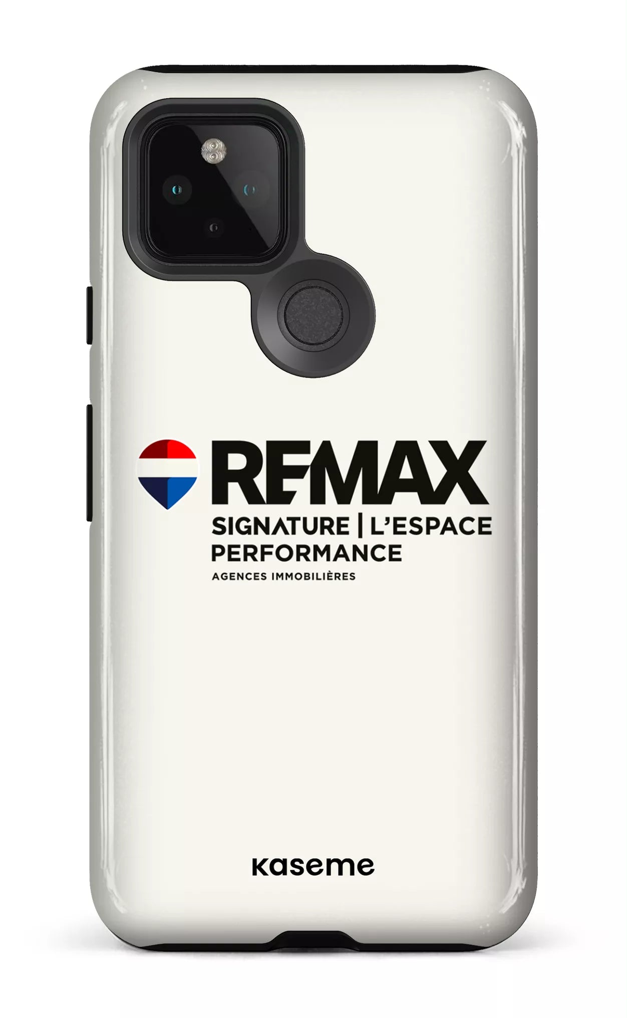Google Pixel 5 Tough Remax Agences Crème -