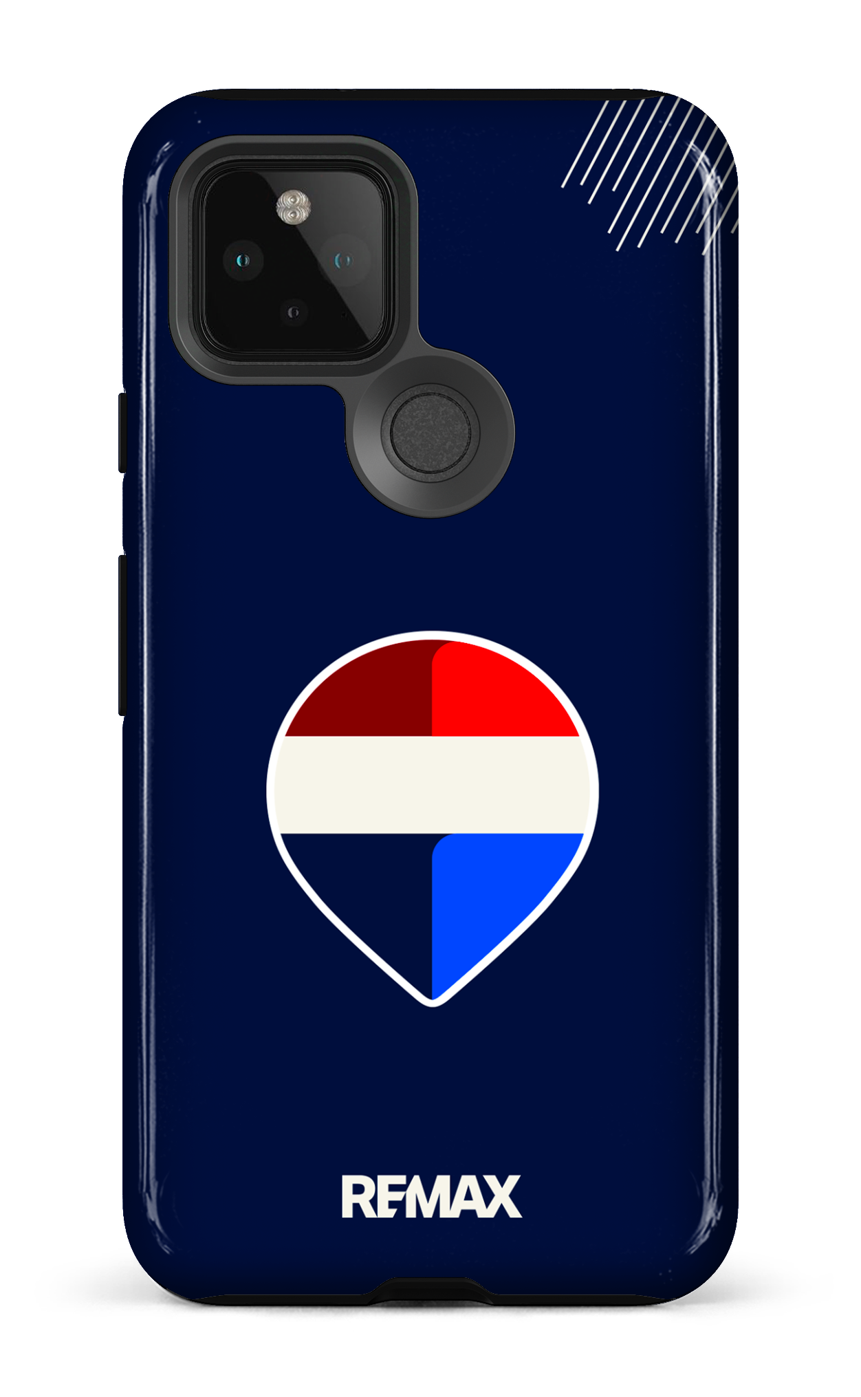 Google Pixel 5 Tough Remax Ballon Bleu -