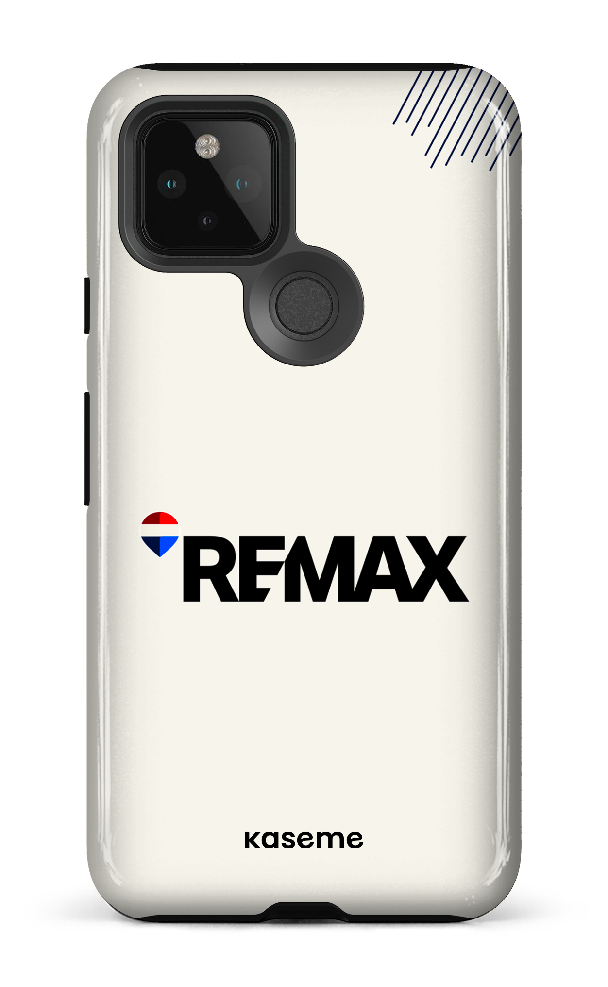 Google Pixel 5 Tough Remax Crème -
