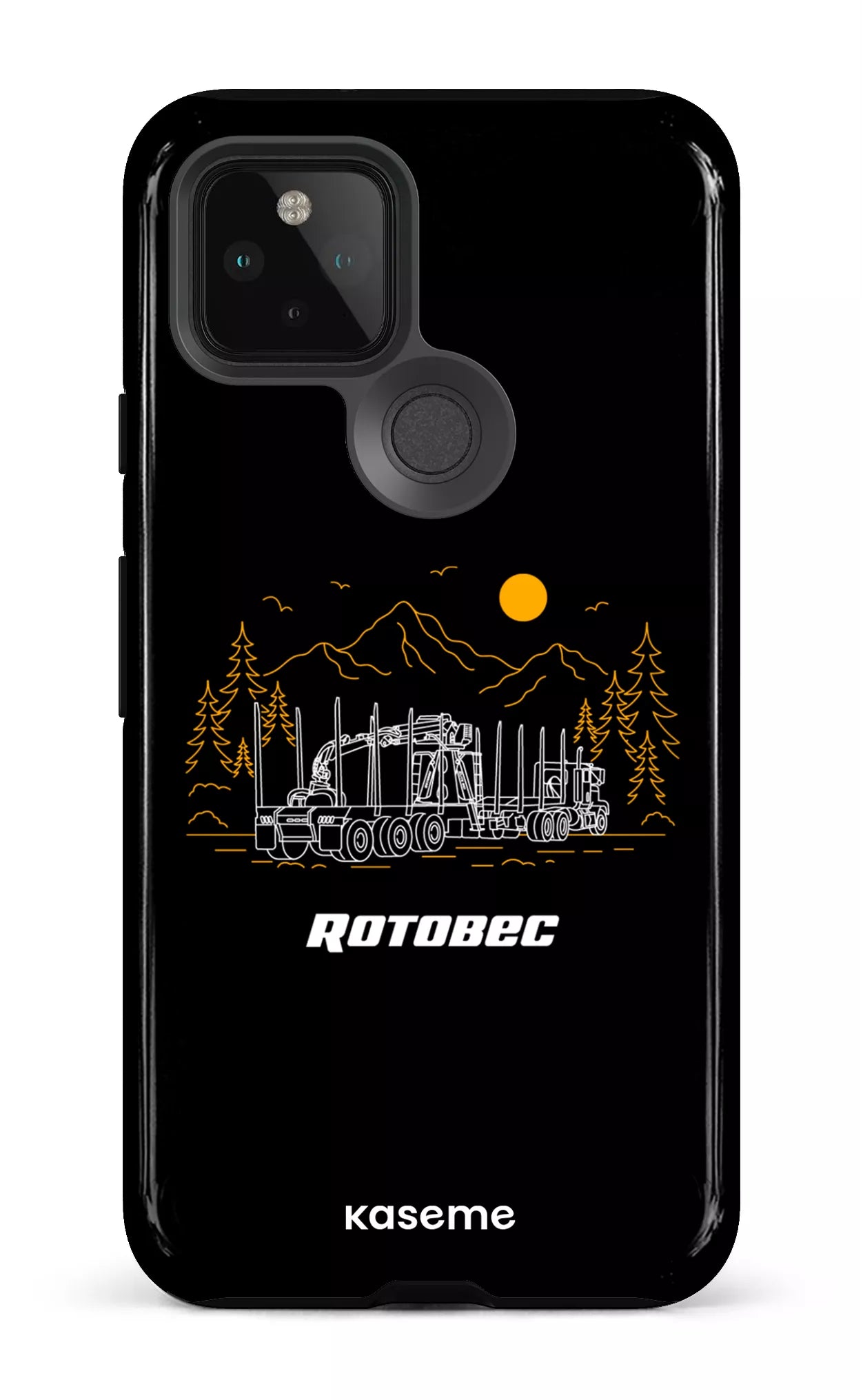 Google Pixel 5 Tough Rotobec Noir -