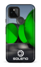 Google Pixel 5 Tough Soleno gros tuyaux vert -
