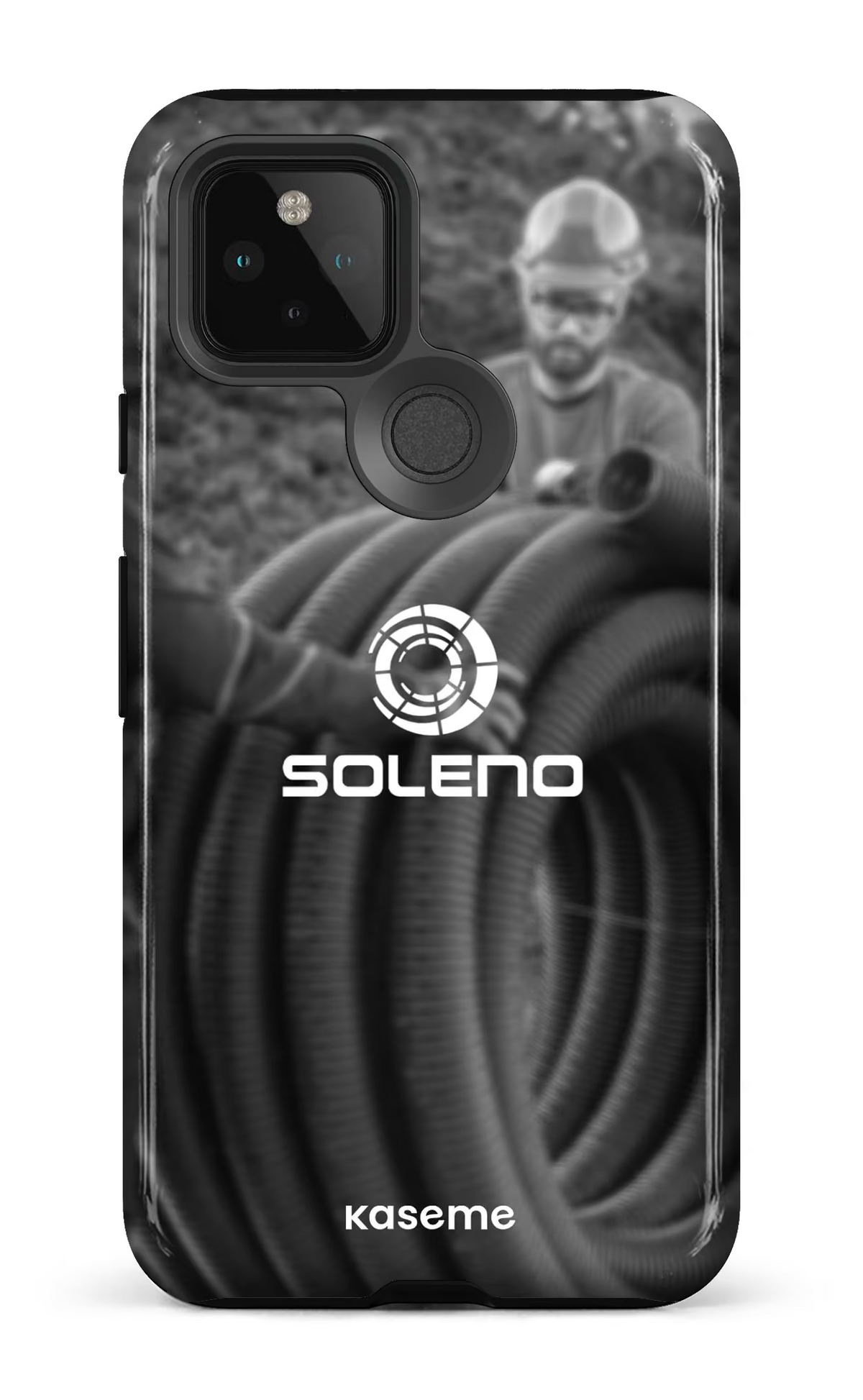 Google Pixel 5 Tough Soleno tuyau N&B -