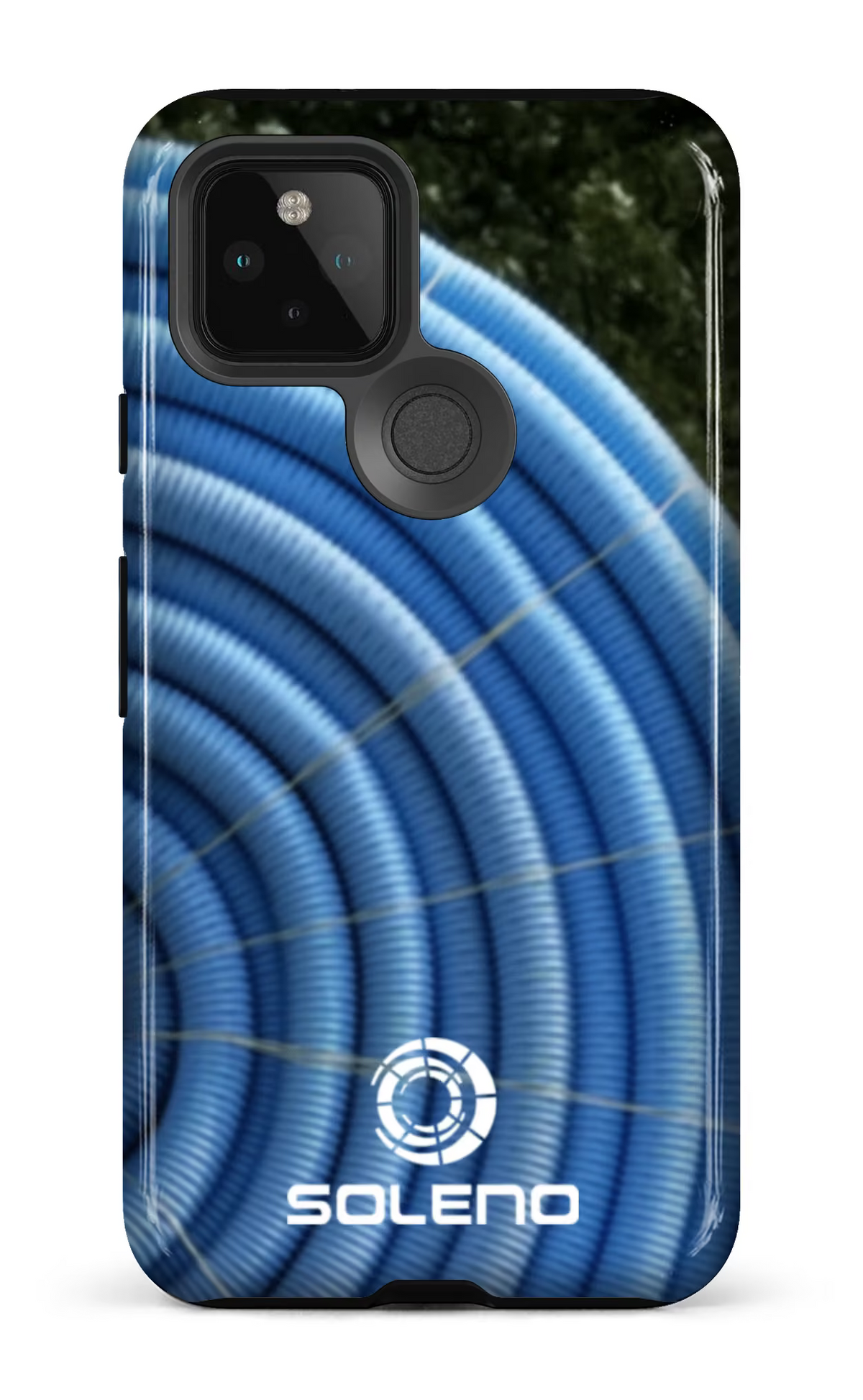 Google Pixel 5 Tough Soleno tuyau bleu -