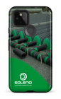 Google Pixel 5 Tough Soleno tuyaux vert x vague -