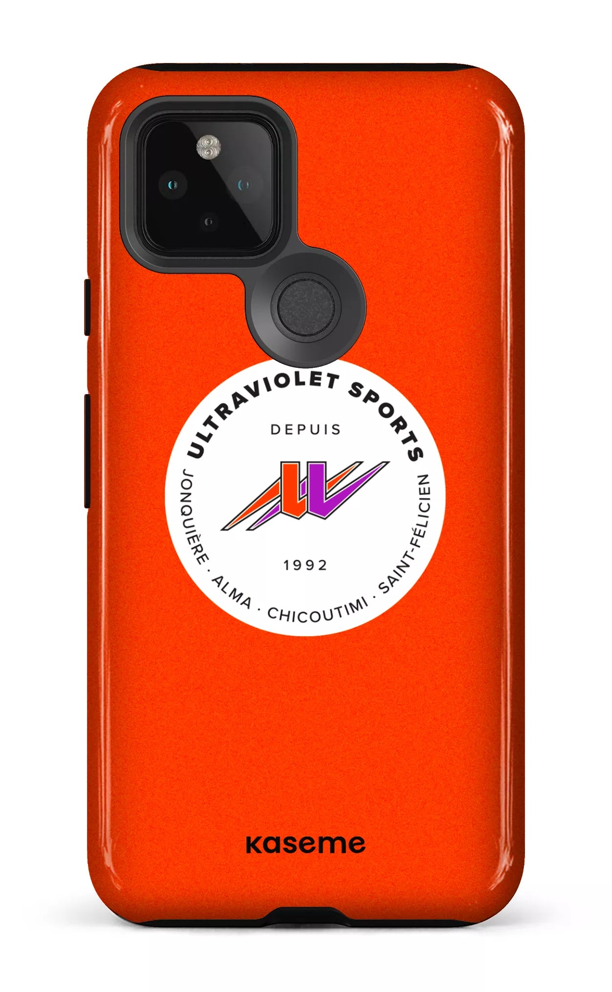 Google Pixel 5 Tough UltraViolet - Orange -
