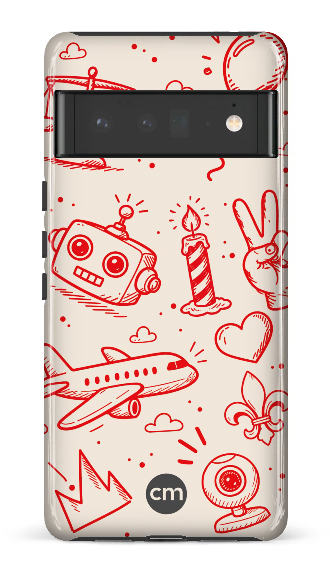 Google Pixel 6 Pro Tough (Gloss) 20 ans Crakmedia -