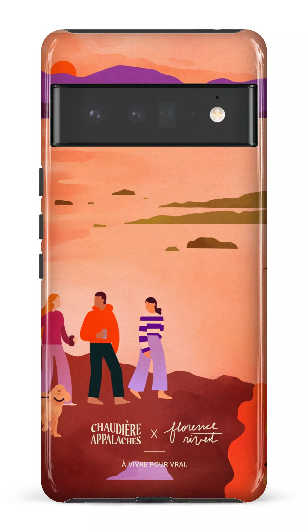Google Pixel 6 Pro Tough (Gloss) Fin de journée d'été par TCA -