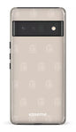 Google Pixel 6 Pro Tough (Gloss) Flordeco motif grège -