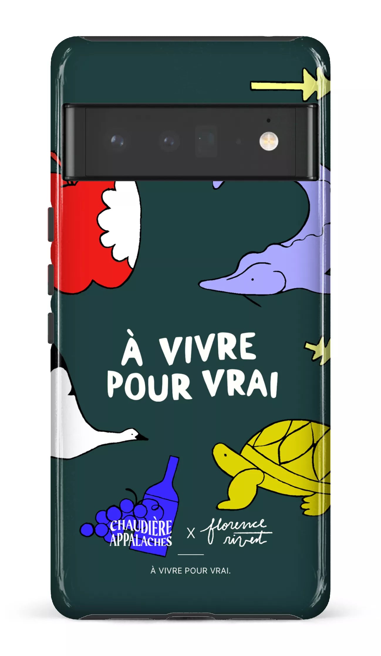 Google Pixel 6 Pro Tough (Gloss) Fragments de Chaudière-Appalaches par TCA -
