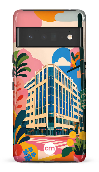 Google Pixel 6 Pro Tough (Gloss) Funky Building Crakmedia -