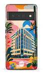 Google Pixel 6 Pro Tough (Gloss) Funky Building Crakmedia -