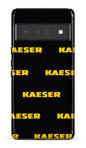 Google Pixel 6 Pro Tough (Gloss) Kaeser Pattern Noir -