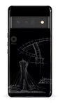 Google Pixel 6 Pro Tough (Gloss) Parc Olympique - Croquis Plan Noir -