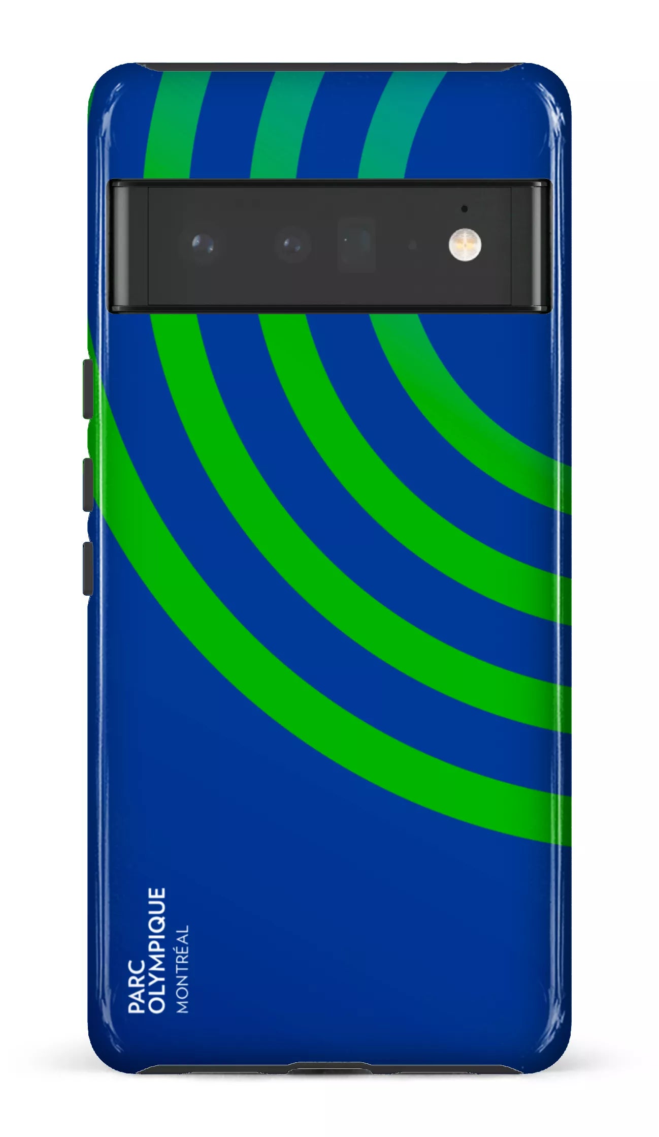 Google Pixel 6 Pro Tough (Gloss) Parc Olympique - Logo Bleu -