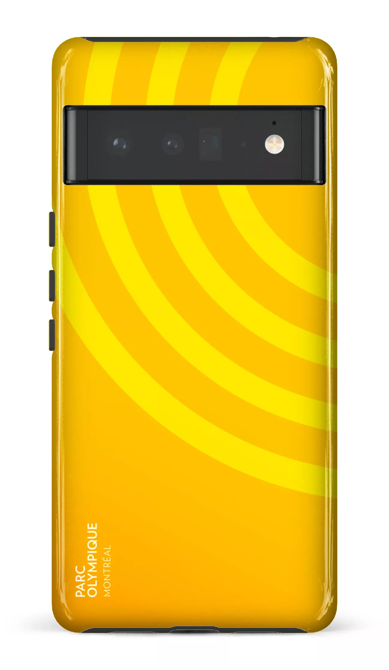 Google Pixel 6 Pro Tough (Gloss) Parc Olympique - Logo Jaune -