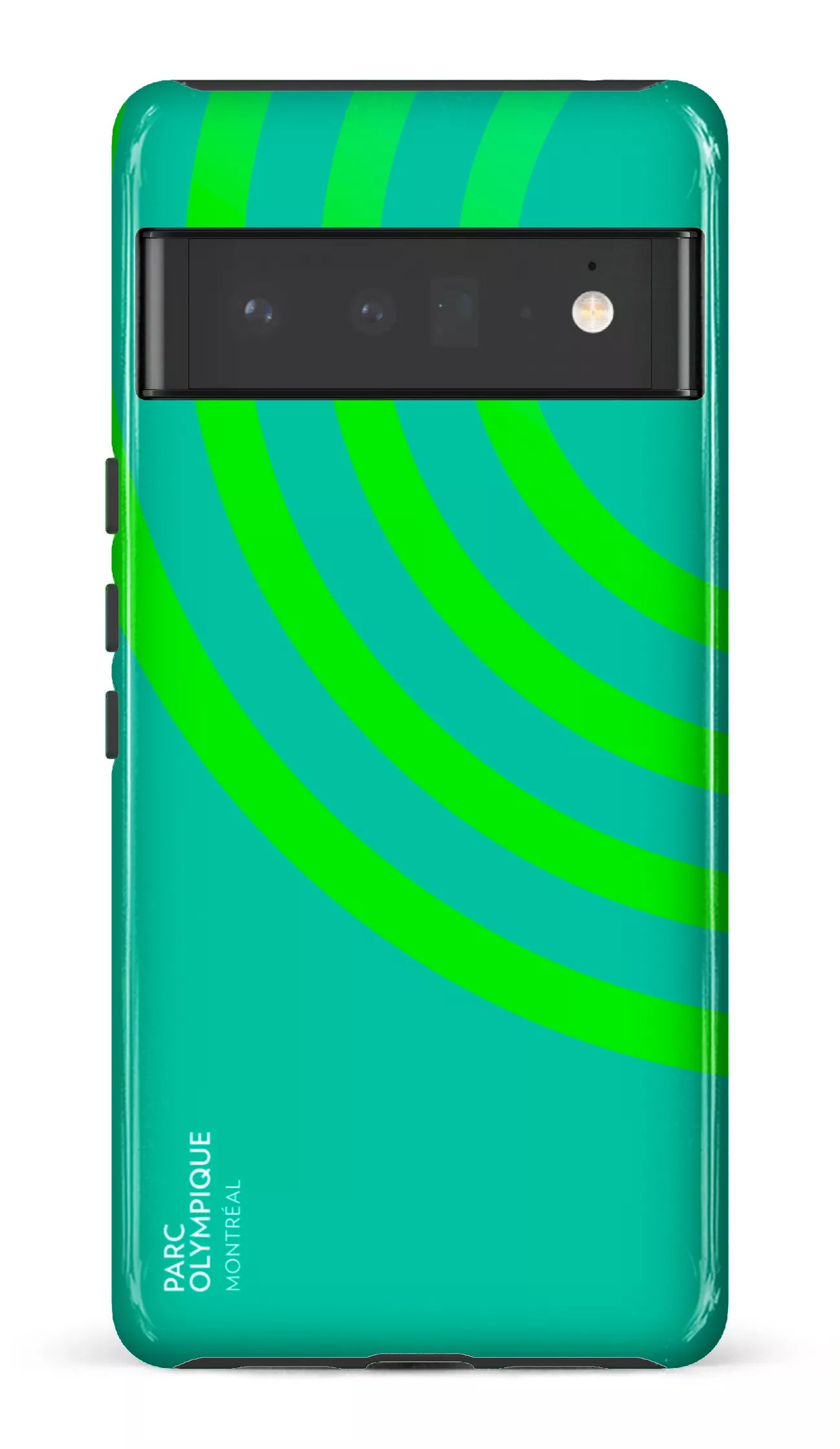Google Pixel 6 Pro Tough (Gloss) Parc Olympique - Logo Vert -