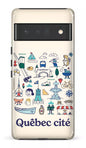 Google Pixel 6 Pro Tough (Gloss) Québec illustré -