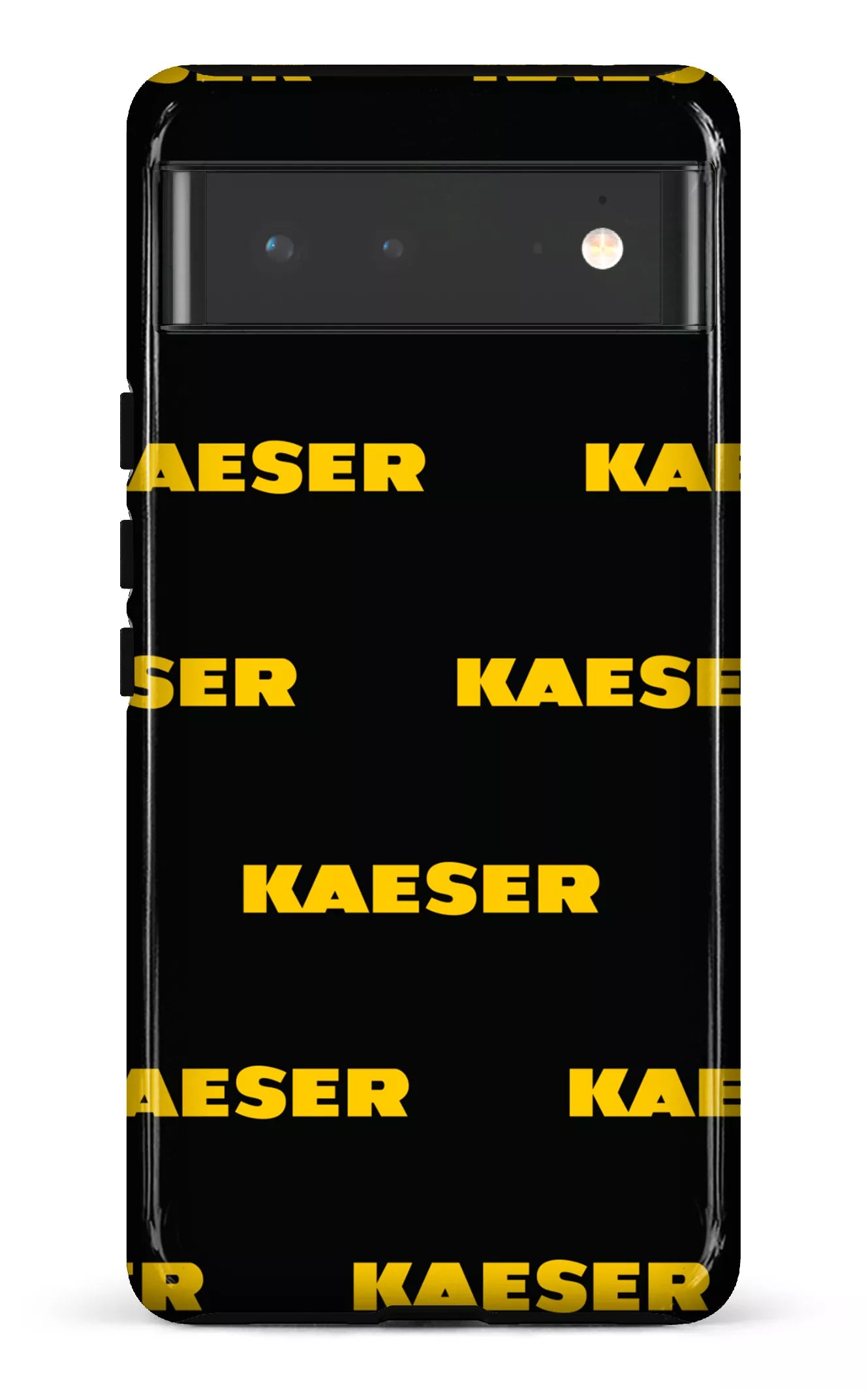 Google Pixel 6 Tough Kaeser Pattern Noir -