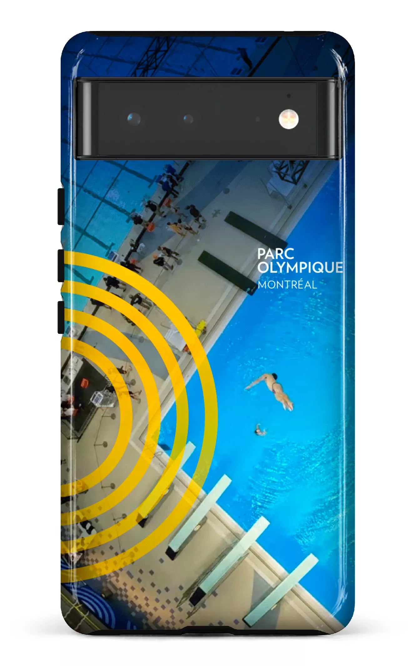 Google Pixel 6 Tough Parc Olympique - Lieu Plongeon -