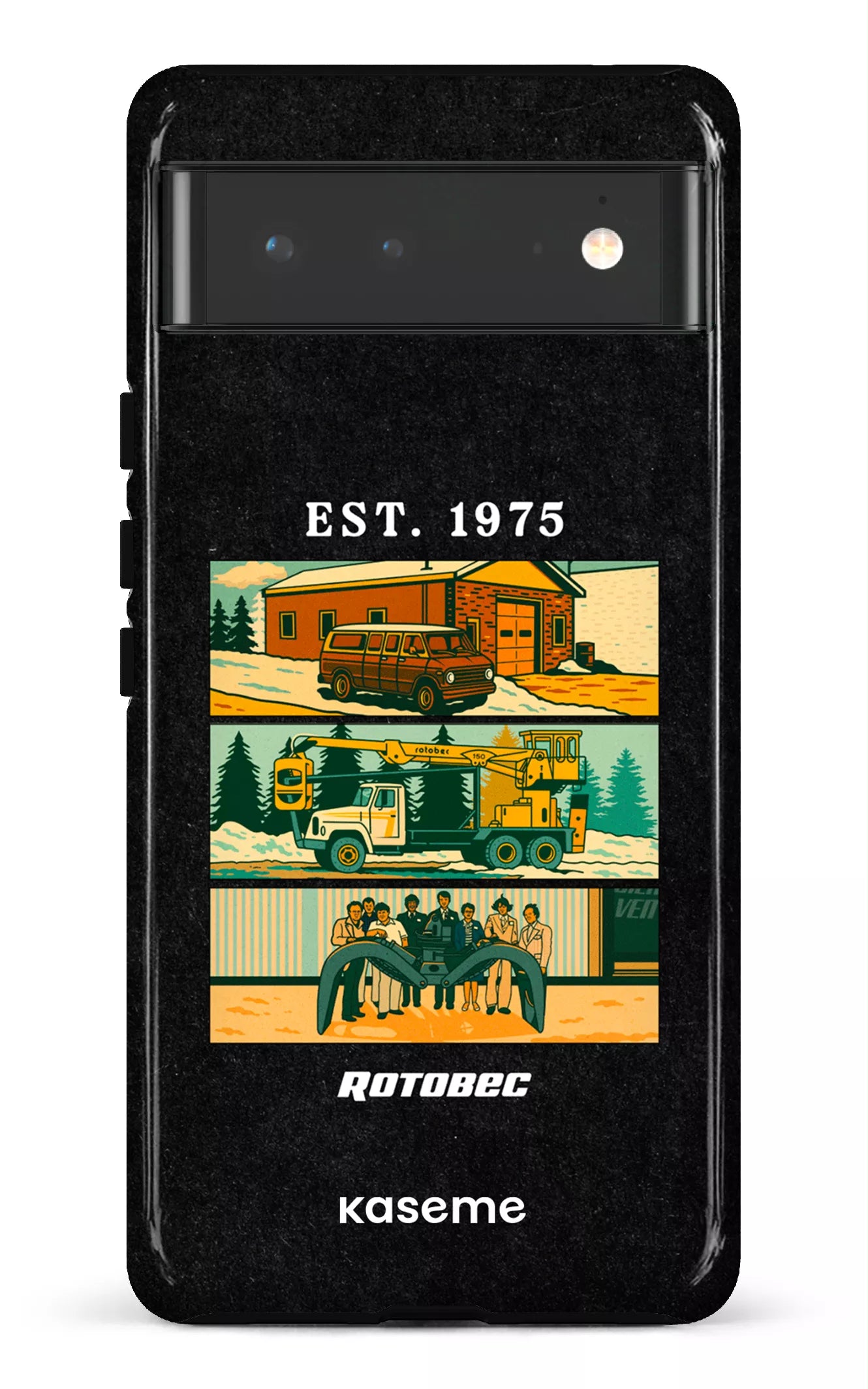 Google Pixel 6 Tough Rotobec Est. 1975 -