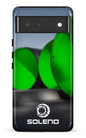 Google Pixel 6 Tough Soleno gros tuyaux vert -