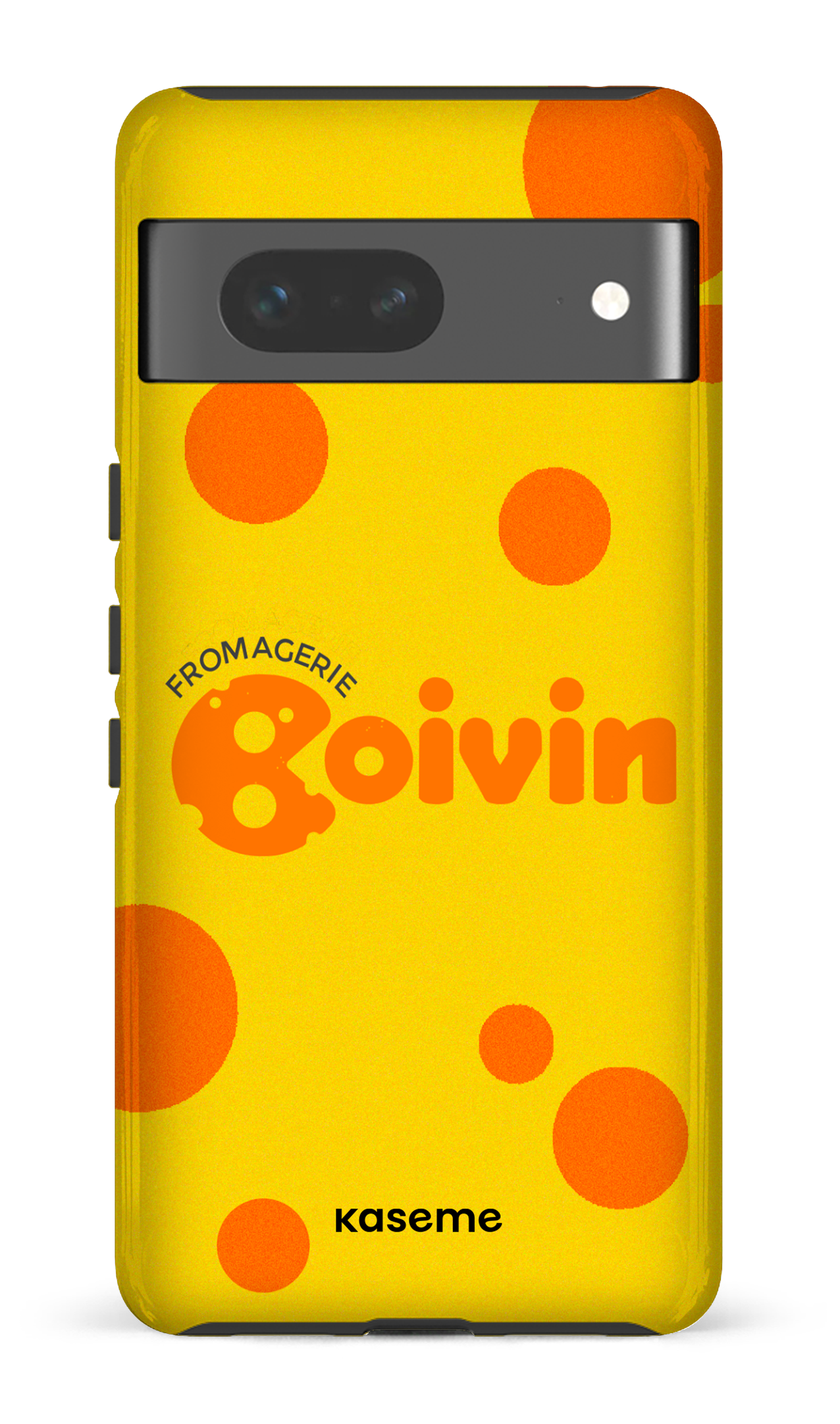 Google Pixel 7 Tough Gloss Boivin Jaune x Ronds -