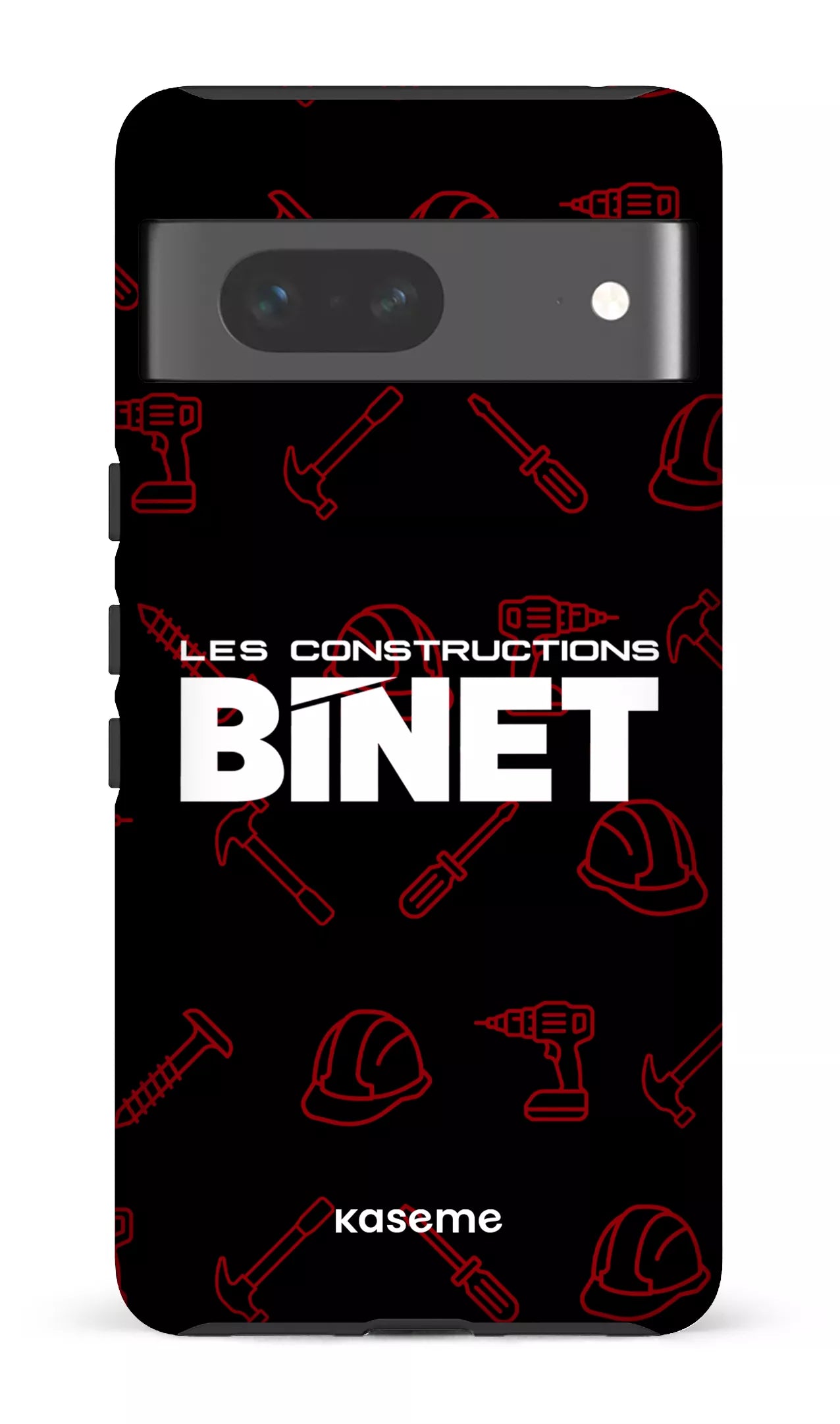 Google Pixel 7 Tough Gloss Constructions Binet Noir -