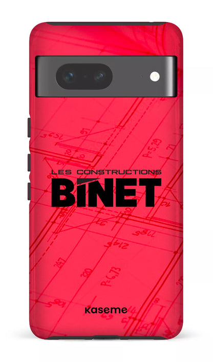 Google Pixel 7 Tough Gloss Constructions Binet Rouge -