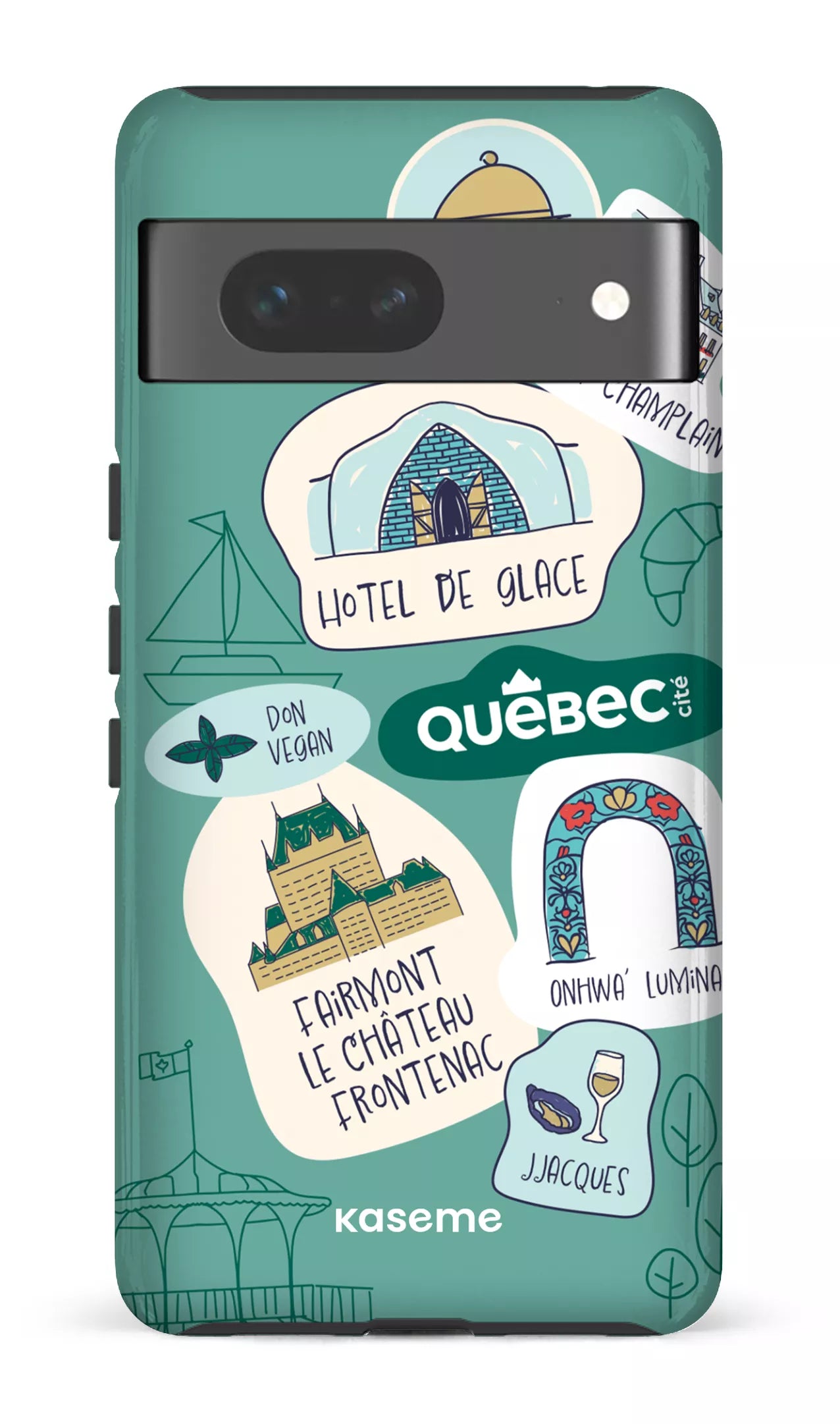 Google Pixel 7 Tough Gloss Explorez Québec -