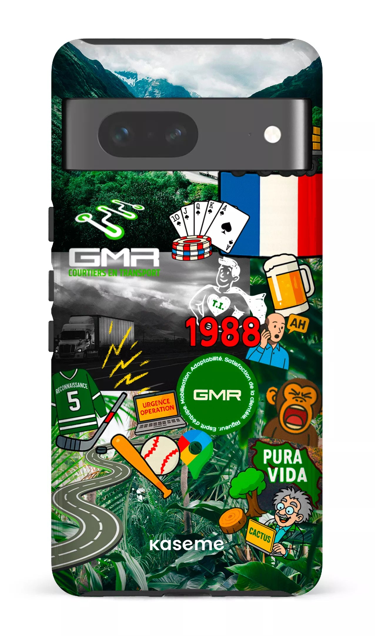 Google Pixel 7 Tough Gloss GMR Collage -