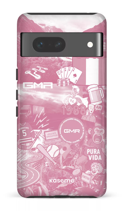 Google Pixel 7 Tough Gloss GMR Collage Rose -