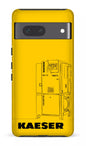 Google Pixel 7 Tough Gloss Kaeser - The Golden Blueprint -