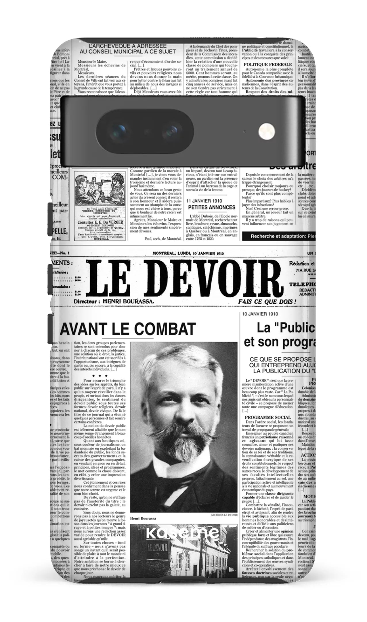 Google Pixel 7 Tough Gloss Le Devoir — Premier édito -