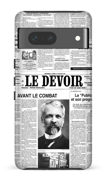 Google Pixel 7 Tough Gloss Le Devoir — Premier édito -