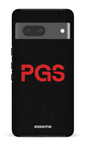 Google Pixel 7 Tough Gloss PGS Noir&Rouge -