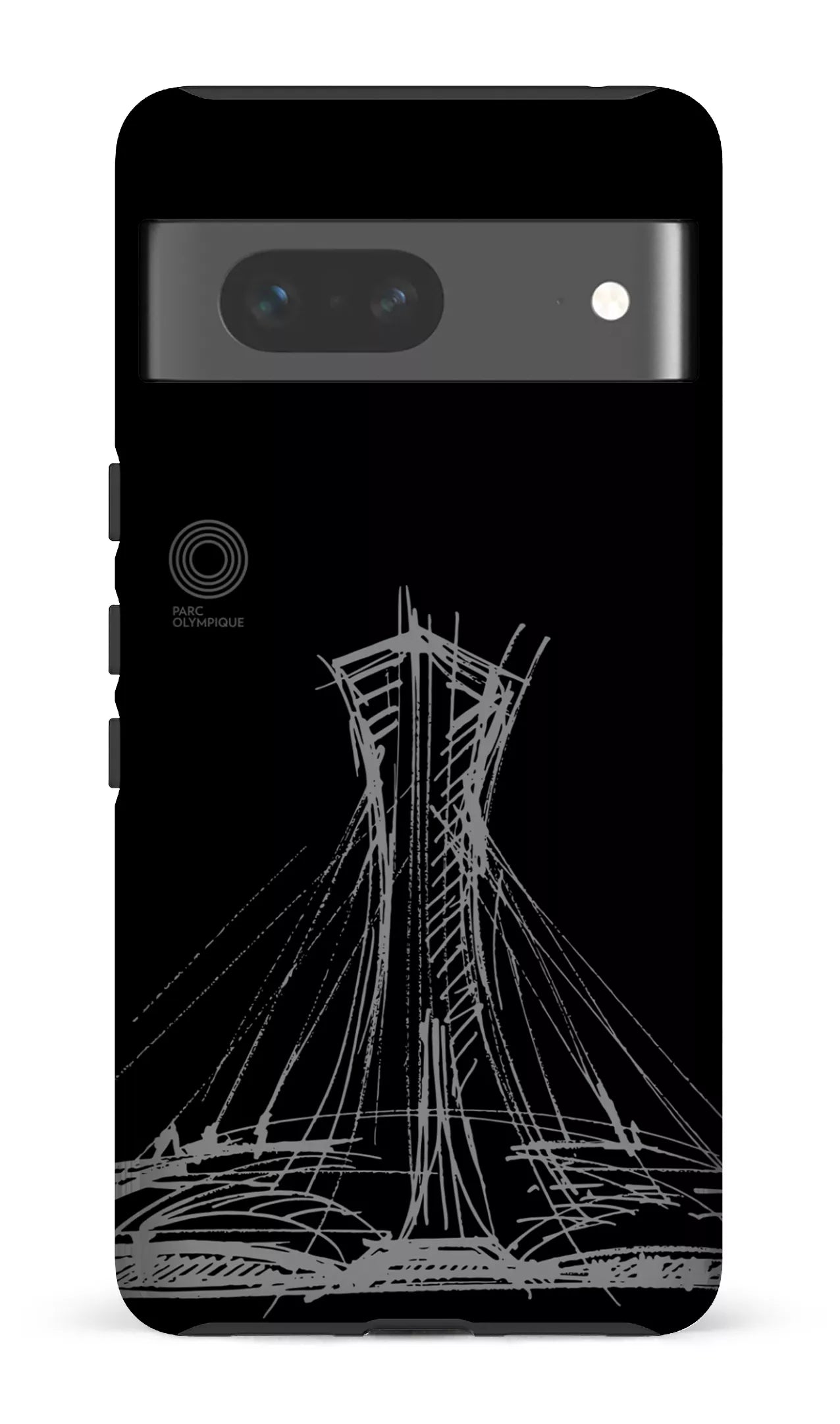 Google Pixel 7 Tough Gloss Parc Olympique - Croquis Noir -