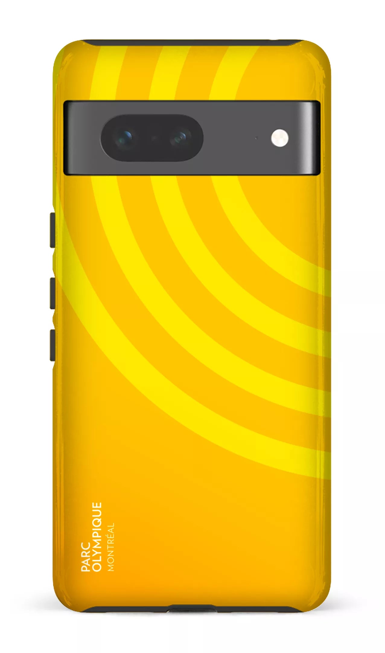 Google Pixel 7 Tough Gloss Parc Olympique - Logo Jaune -