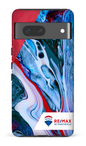 Google Pixel 7 Tough Gloss Peinture marbrée claire de Francheville -