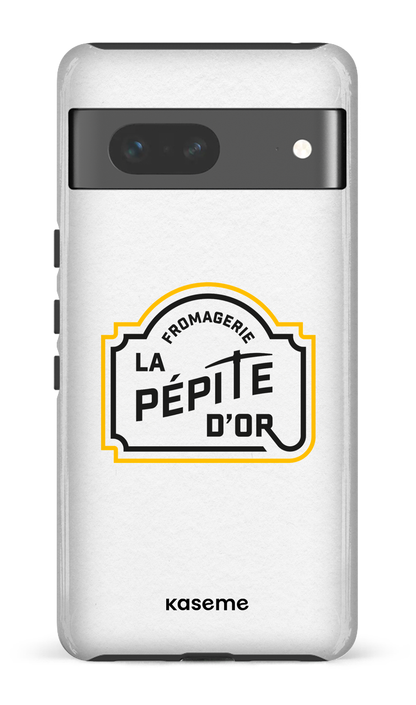 Google Pixel 7 Tough Gloss Pépite Blanc -