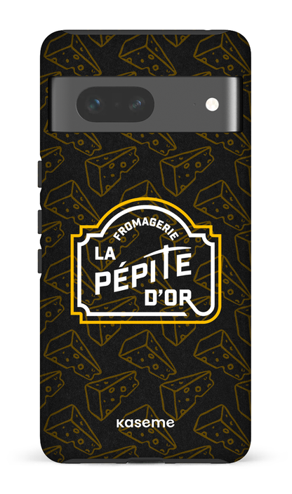 Google Pixel 7 Tough Gloss Pépite x Fromages Noir -