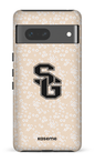 Google Pixel 7 Tough Gloss Posy Beige x Dragons -