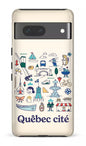 Google Pixel 7 Tough Gloss Québec illustré -