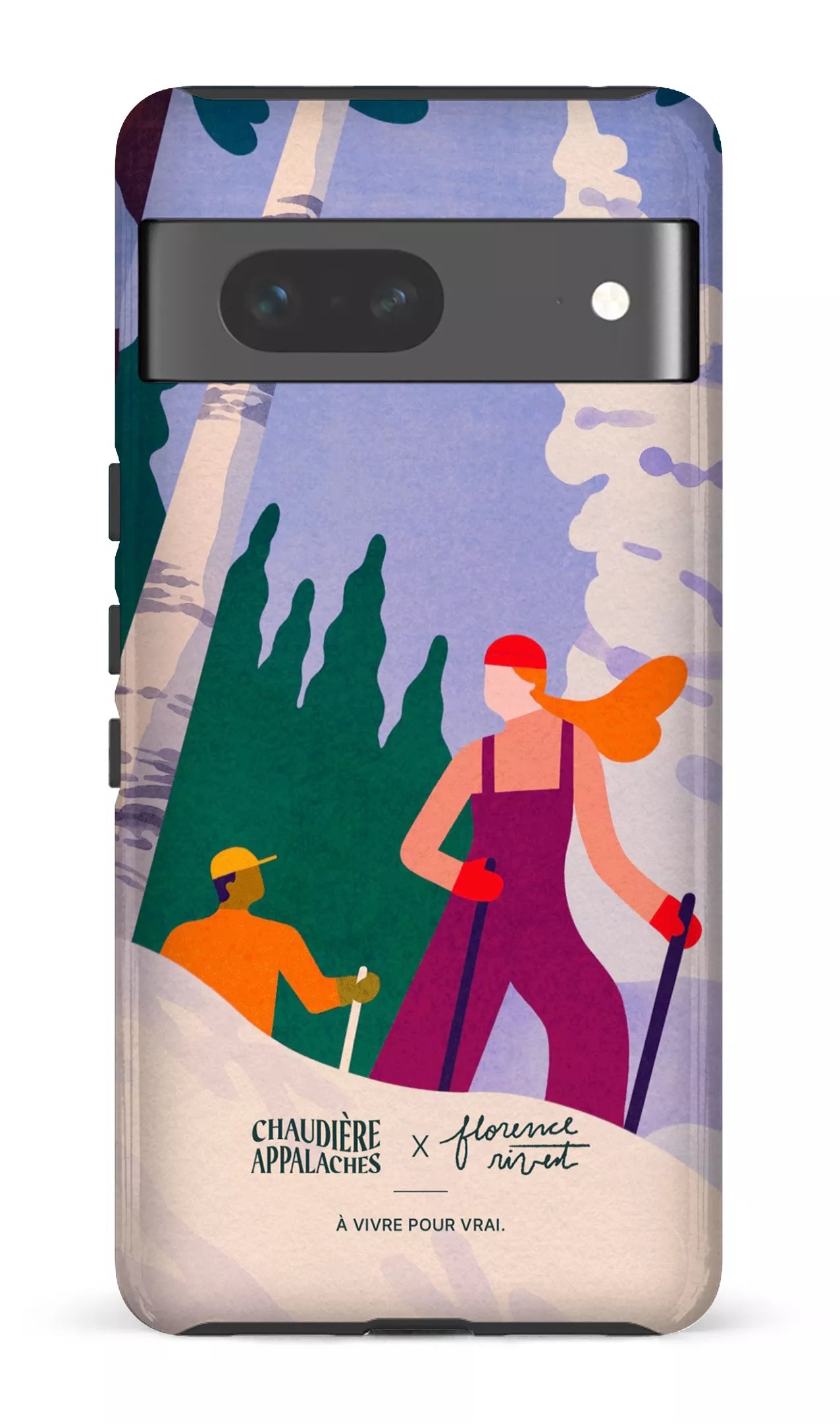 Google Pixel 7 Tough Gloss Randonnée hivernale par TCA -
