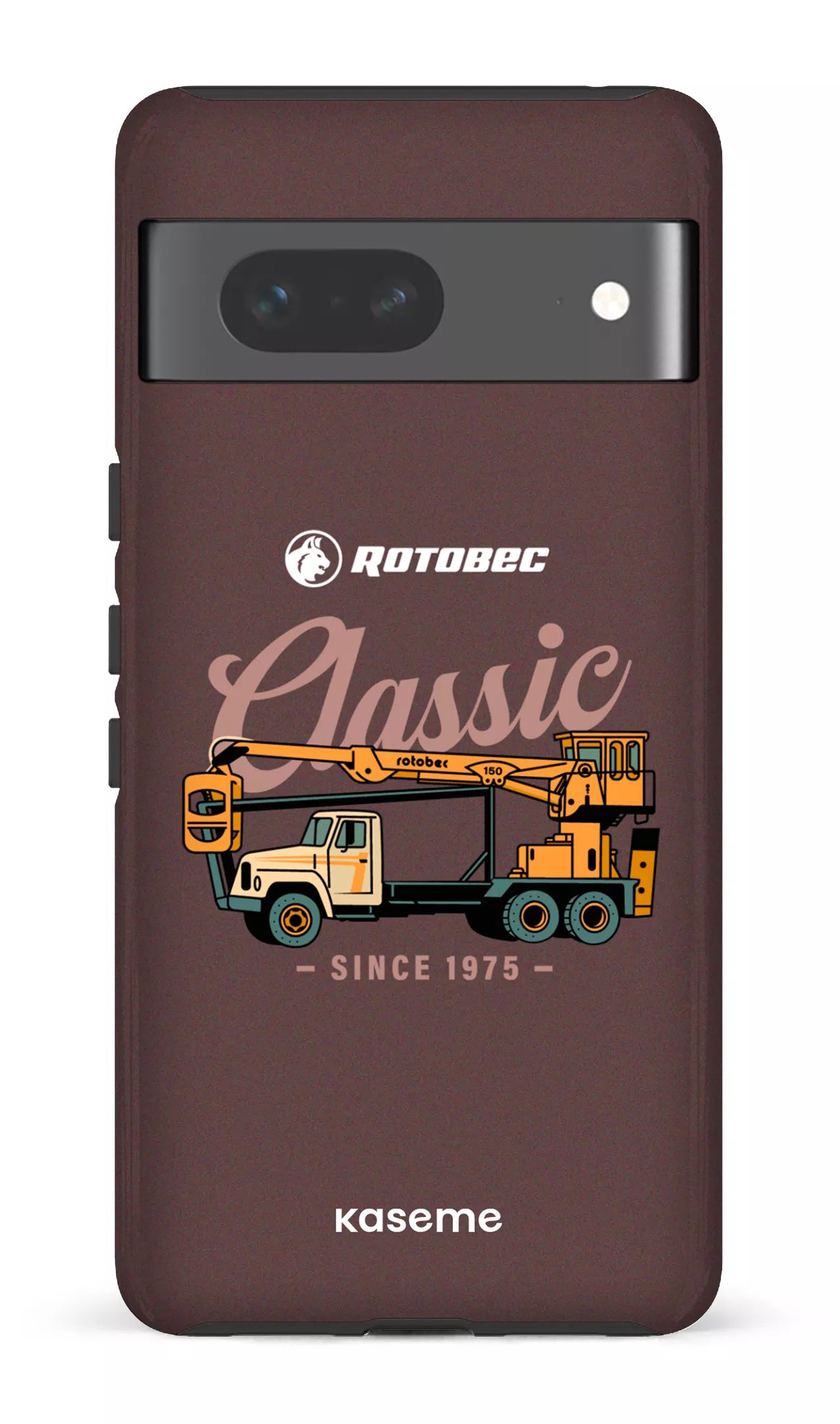 Google Pixel 7 Tough Gloss Rotobec Brun "Classic" -