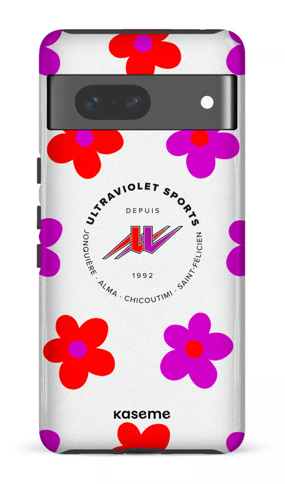 Google Pixel 7 Tough Gloss UltraViolet Fleurs -