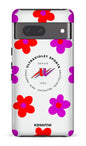 Google Pixel 7 Tough Gloss UltraViolet Fleurs -