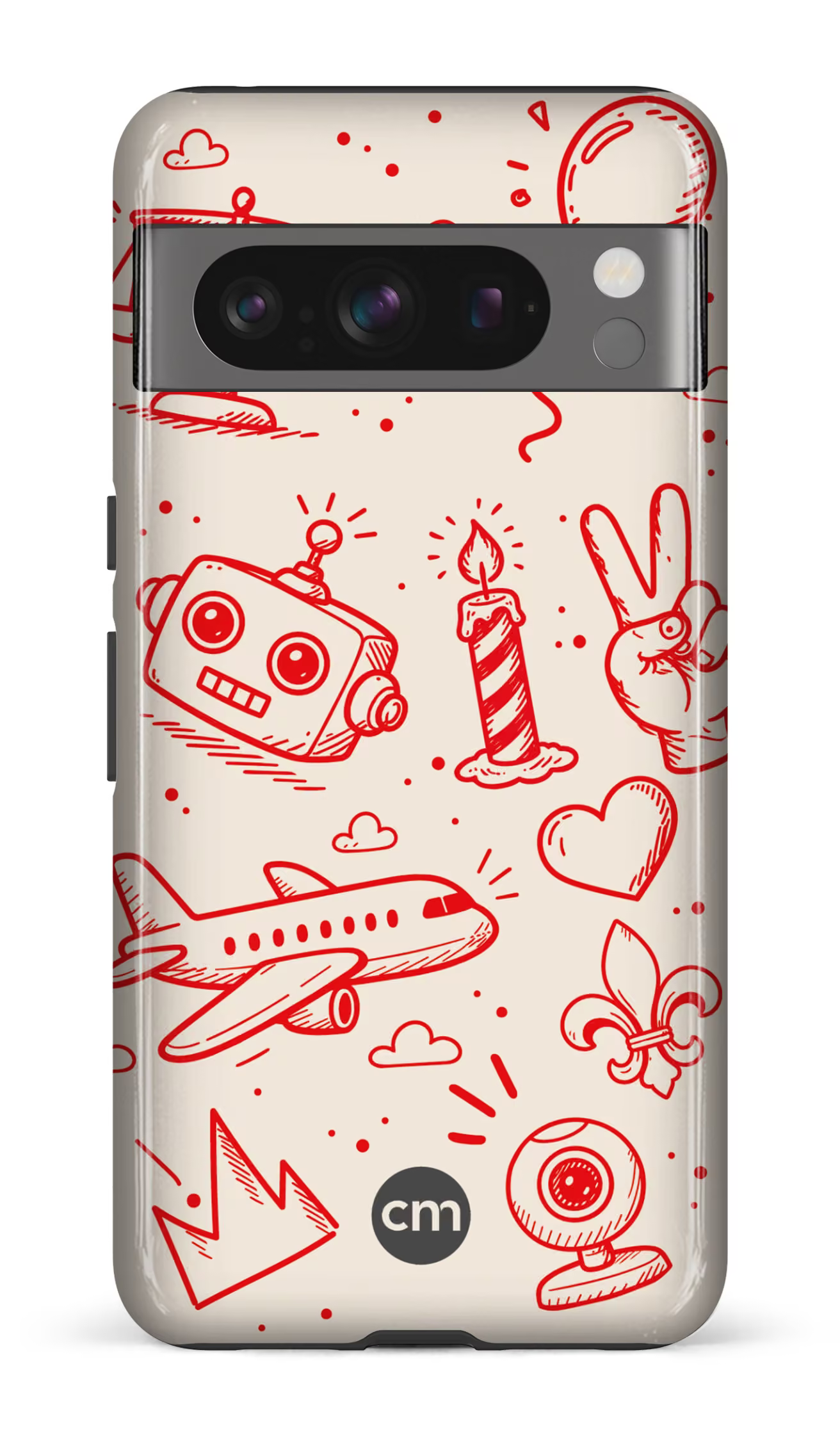 Google Pixel 8 Pro Tough Gloss 20 ans Crakmedia -